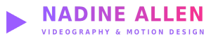 Nadine Videography & Motion Design Logo